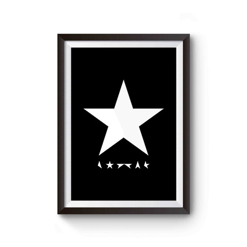 David Bowie Blackstar Black Star Music Festival Poster