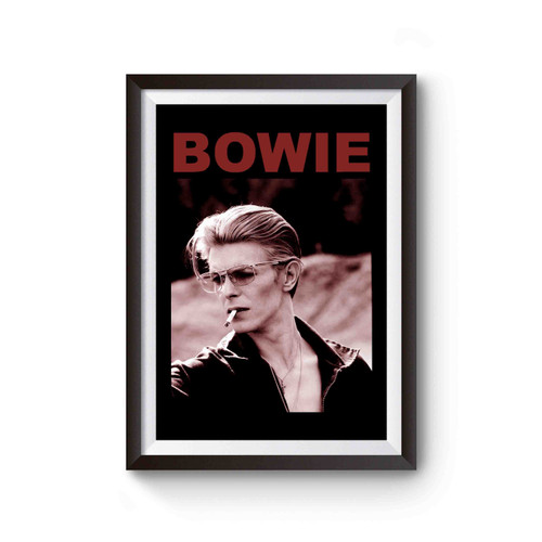David Bowie Cigarete Poster