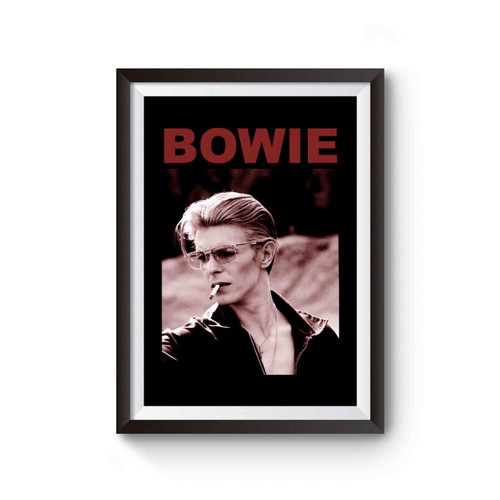 David Bowie Smoke Poster