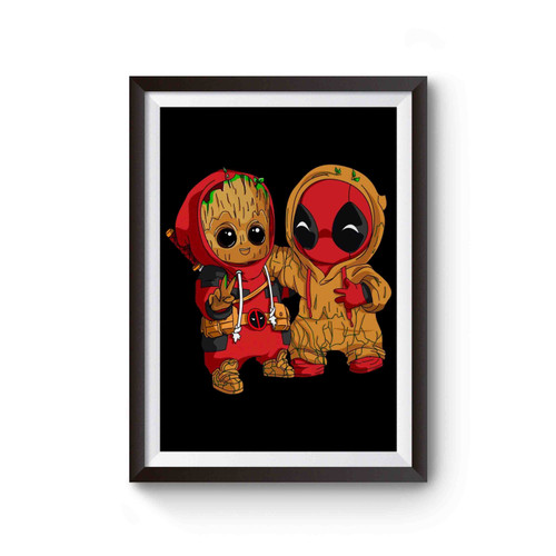 Deadpool And Groot Poster