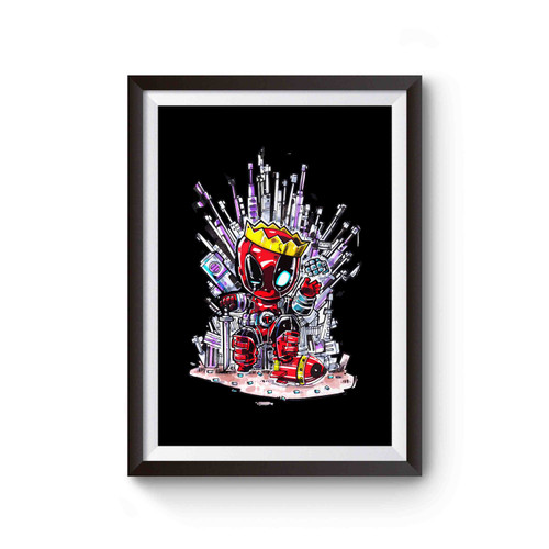 Deadpool Kill Chibi Game Of Trones Poster