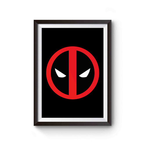 Deadpool Logo Superhero Poster