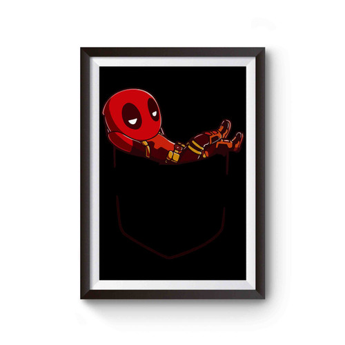 Deadpool Relax On Pocket Poster