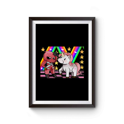 Deadpool Unicorn Inspired Poster