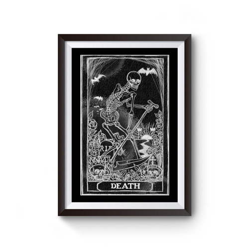 Death Card Tarot Poster