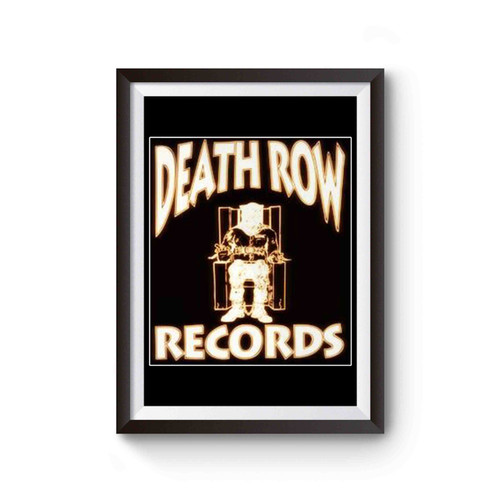 Death Row Records Cover Inspired Poster Death Row Records Cover Inspired Poster