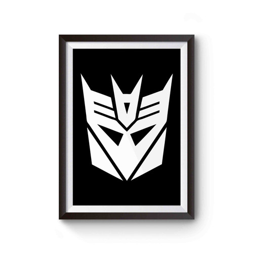 Decepticon Transfomers Logo Poster