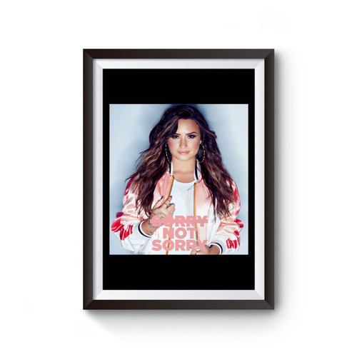 Demi Lovato Sorry Not Sorry Poster
