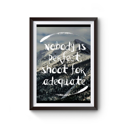 Demotivational Quote And Typographic Poster