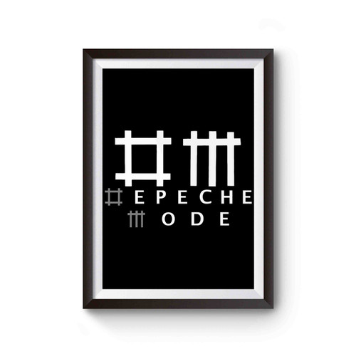 Depeche Mode Logo Poster