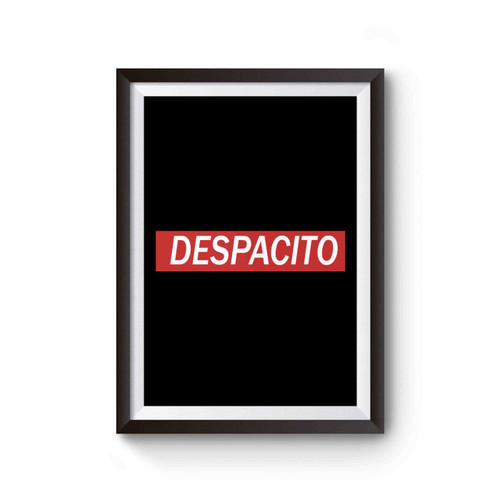 Despacito Red Box Logo Poster