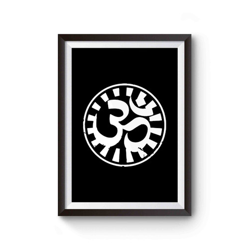 Devanagari Script Om Yoga Aum Poster