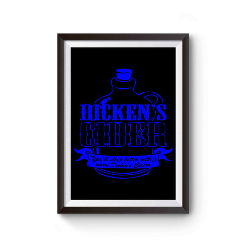 Dicken's Cider Poster Dicken's Cider Poster