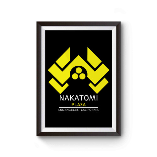 Die Hard Inspired Nakatomi Plaza Poster
