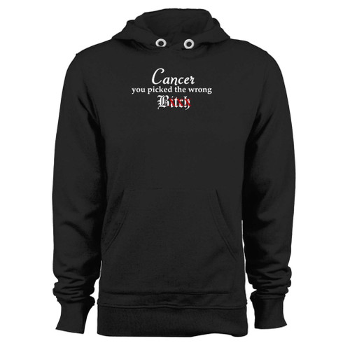 Was created with comfort in mind, this cancer picked wrong bitch hoodie lighter weight is perfect for any activity. Teams and groups love this hoodie for its affordable price and variety of colors.
