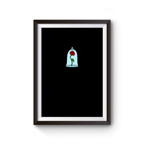 Disney Beauty And The Beast Rose Inspired Poster