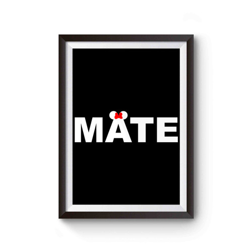 Disney Couple Soulmate Mickey Mouse & Minnie Mouse 2 Poster