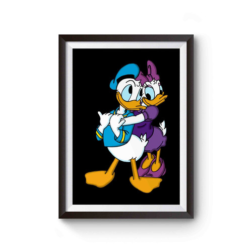 Disney Donald Daisy Duck Cartoon Movie Animal Poster