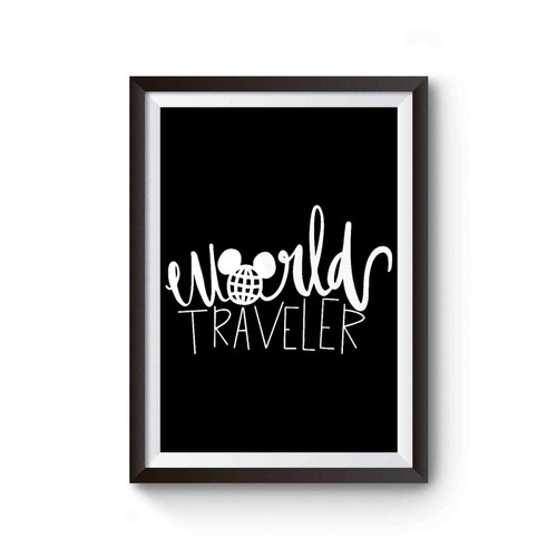 Disney Epcot World Traveler Poster
