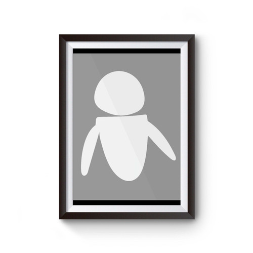 Disney Eve Silhouette Poster