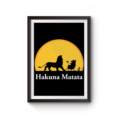 Disney Hakuna Matata Poster