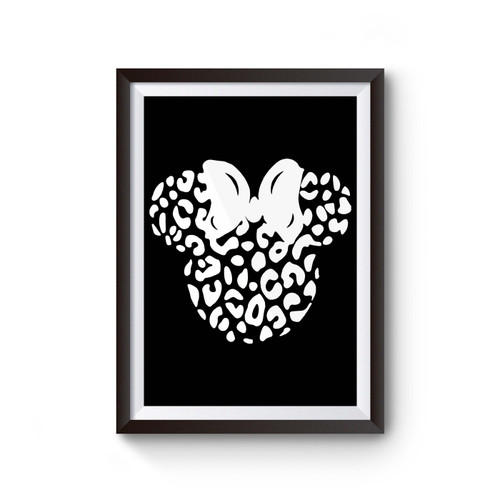 Disney Leopard Minnie Poster