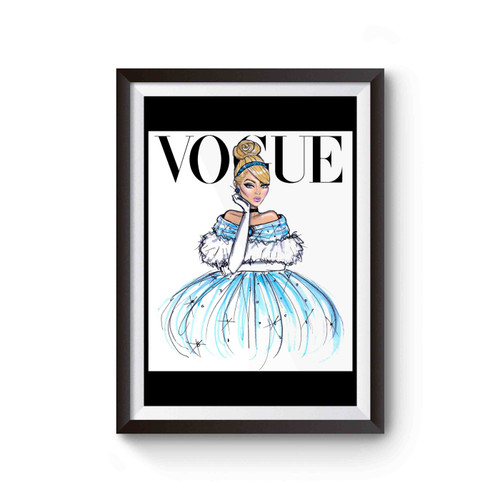 Disney Princess Cinderella Vogue Poster