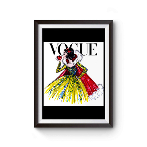 Disney Princess Snow White Vogue Poster