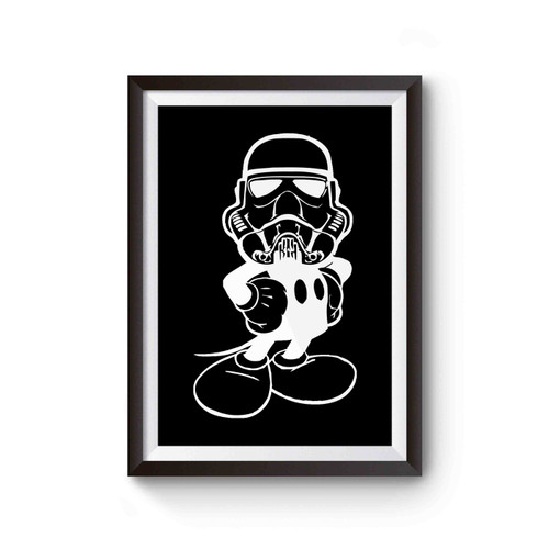 Disney Star Wars Imperial Stormtrooper Mickey Poster