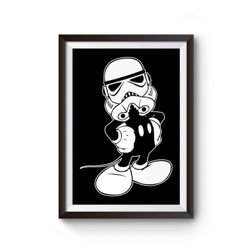 Disney Star Wars Mash Up Imperial Mickey Poster