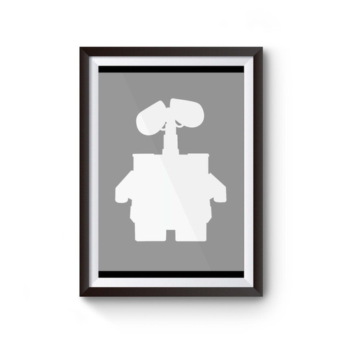 Disney Wall-E Silhouette Poster
