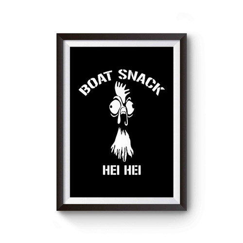 Disney's Moana Hei Hei Boat Snack Funny Poster