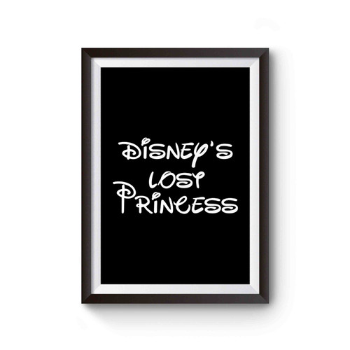 Disneys Lost Princess Strong Girl Poster