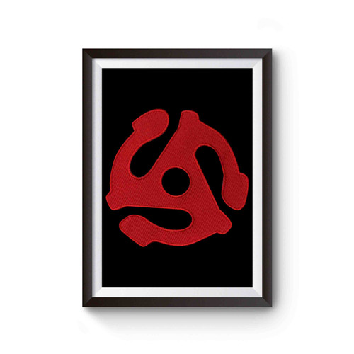 Dj 45 Rpm Adapter Spider Record Dj Music 2 Poster