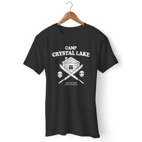 Camp Crystal Lake Men T Shirt