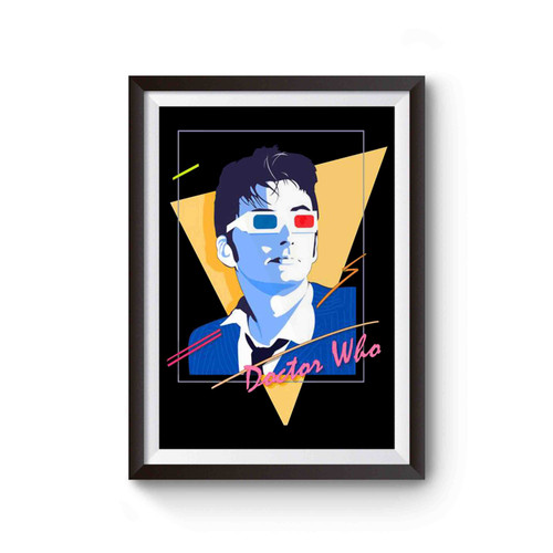 Doctor Who 80s Tenant Nagel Poster