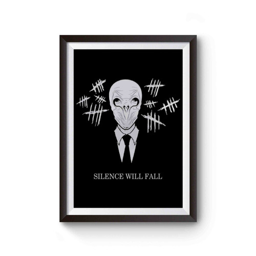 Doctor Who Inspired Silence Will Fall Poster