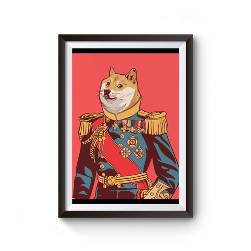 Doge Aristocrat Dog Poster