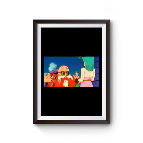 Dragon Ball Funny Muten Roshi Kai Z Poster