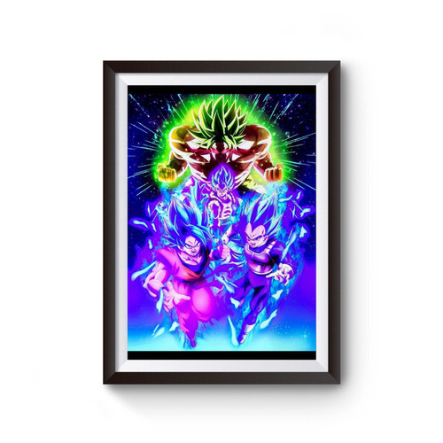 Dragon Ball Gogeta Versus Broly Poster