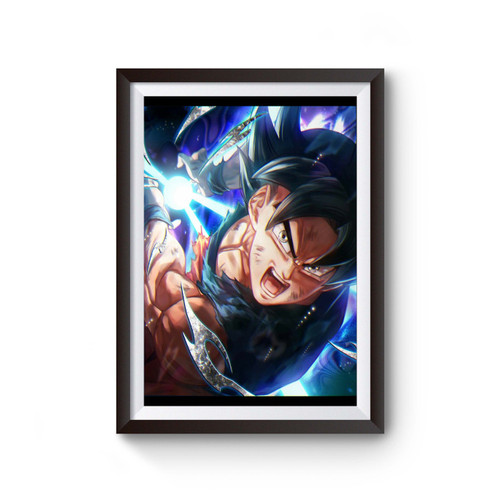 Dragon Ball Z Goku Face Anime Manga Poster