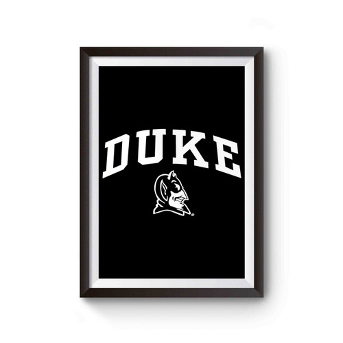 Duke Devils College University Logo Poster