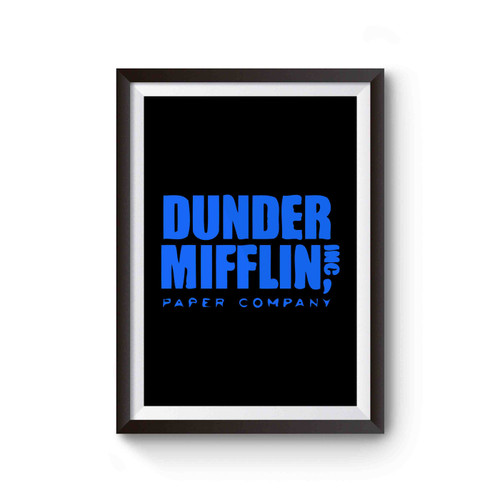 Dunder Mifflin Inc Paper Company The Office Poster