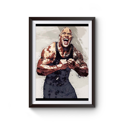Dwayne Johnson The Rock Poster