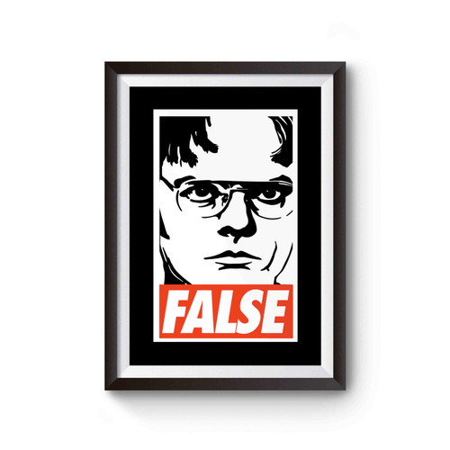 Dwight Schrute Obey Poster