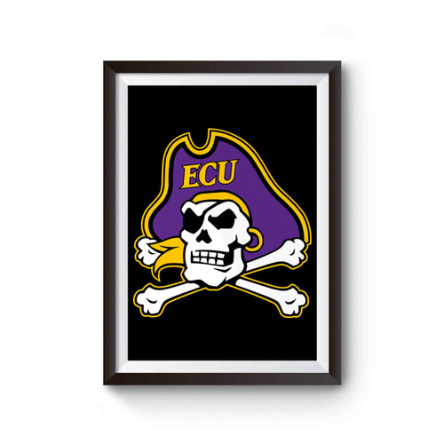 East Carolina Pirates Logo Poster
