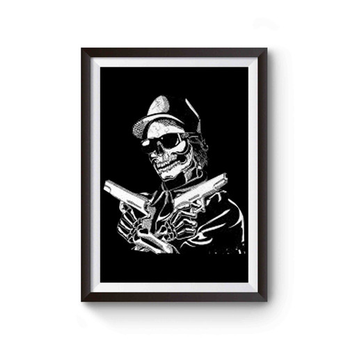 Eazy E Skeleton Poster