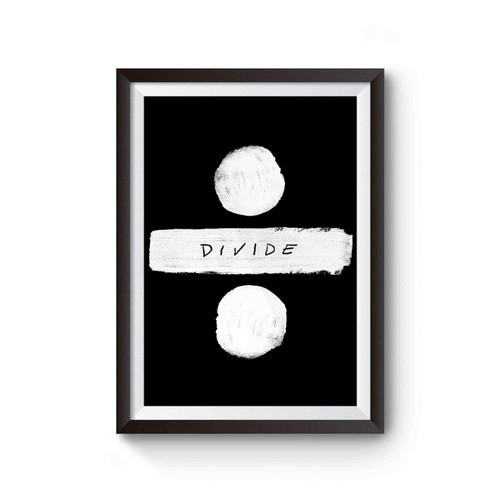 Ed Sheeran Divide World Tour 2017 Poster