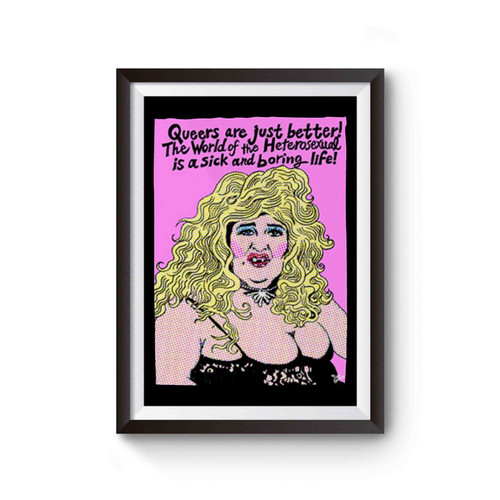 Edith Massey As Aunt Ida Queers Are Just Better Poster