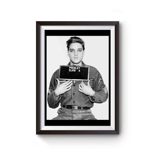 Elvis Mugshot Poster
